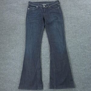Citizens Of Humanity Ingrid Jeans Womens 31 Blue Low‎ Rise Flare Stretch Denim